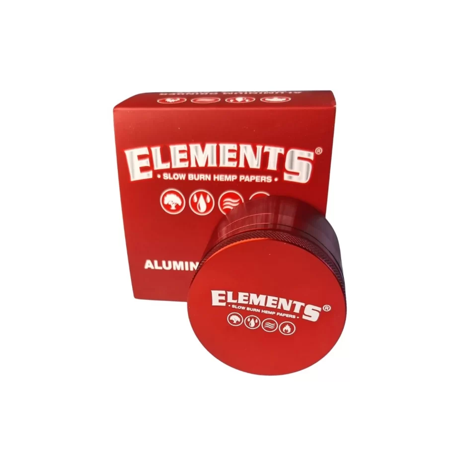 Elements Desmo Aluminio Rojo 49mm 4P