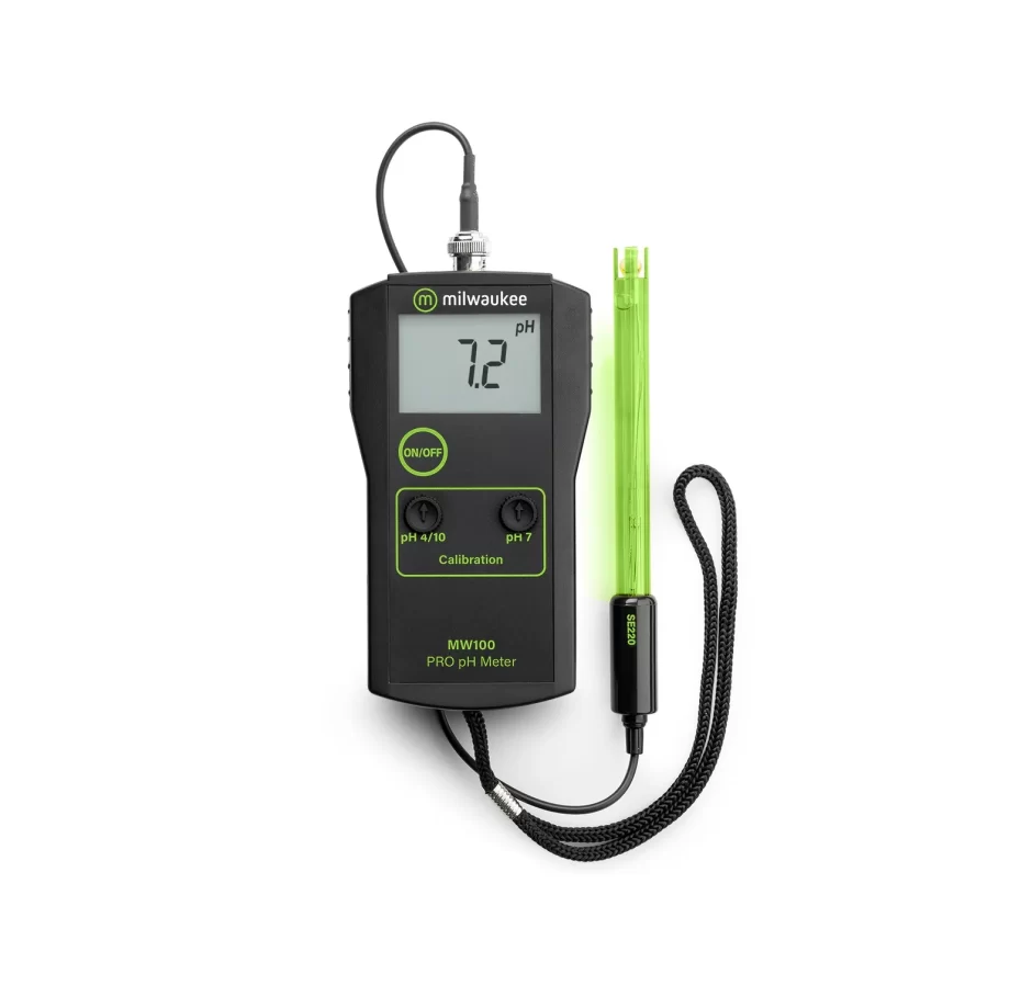 Milwaukee Medidor de pH MW100 Cal Manual