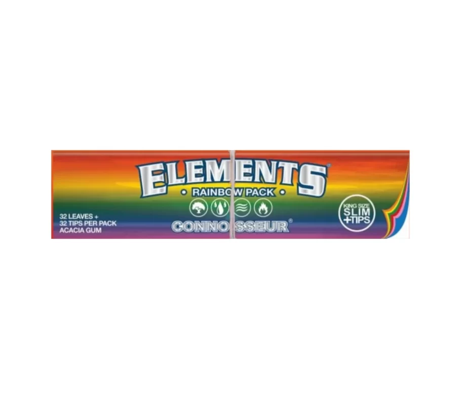 Elements Hojillas Rainbow Connoiseur King Size