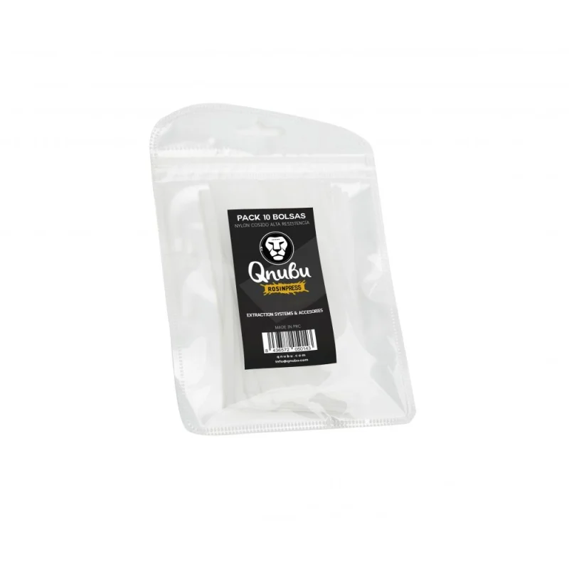 Qnubu Bolsa Rosin Press 90 Micras x10 un. (11x5cm)